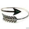 N4882B_Bracelet_de_biceps_fleche_metal_argente_vieilli_et_magnesite_turquoise-1