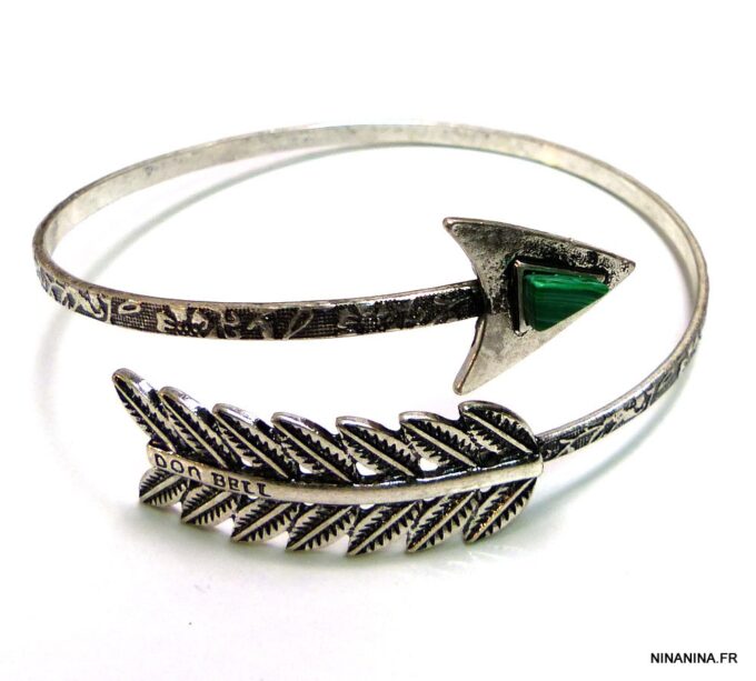 N4882N_Bracelet_de_biceps_fleche_metal_argente_vieilli_et_magnesite_turquoise-1