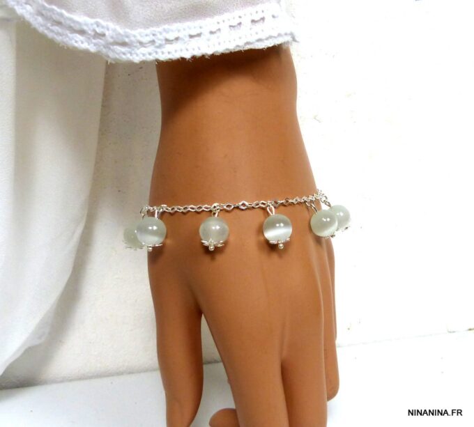 N4889d_bracelet_argent_massif_perles_oeil_de_chat_blanches