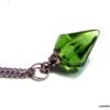 N4892j_Collier_fiole_de_parfum_en_verre_forme_diamant_vert