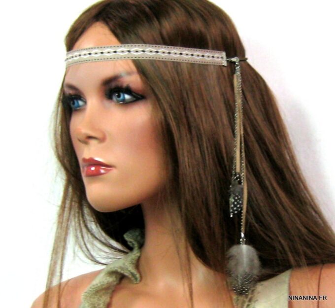 N732tertero_headband_daim_et_plumes