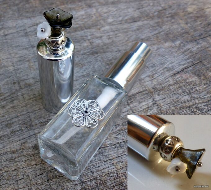 N1070f Vaporisateur de parfum de sac en verre - Accessoires vaporisateurs en ligne Ninanina