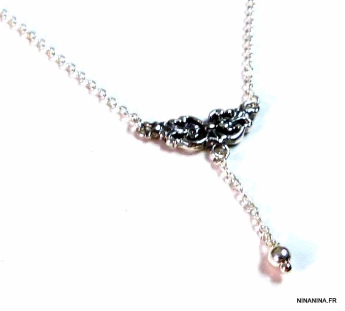N1419tera chaine de taille argent massif (3)