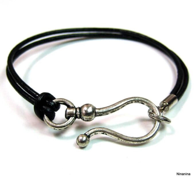 N1512tere_bracelet_cordon_cuir_fermoir_crochet