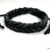 N1935c Bracelet homme cuir tressé ajustable par liens coulissants - Bijoux Bracelets hommes en ligne Ninanina