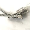 N2029e Pendentif parfum fiole en verre miniature - collier original - Bijoux Colliers en ligne Ninanina