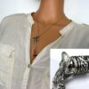 N2029terh collier fiole de parfum