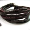 N2116e Bracelet homme cuir multirangs marron - Bijoux Bracelets hommes en ligne Ninanina