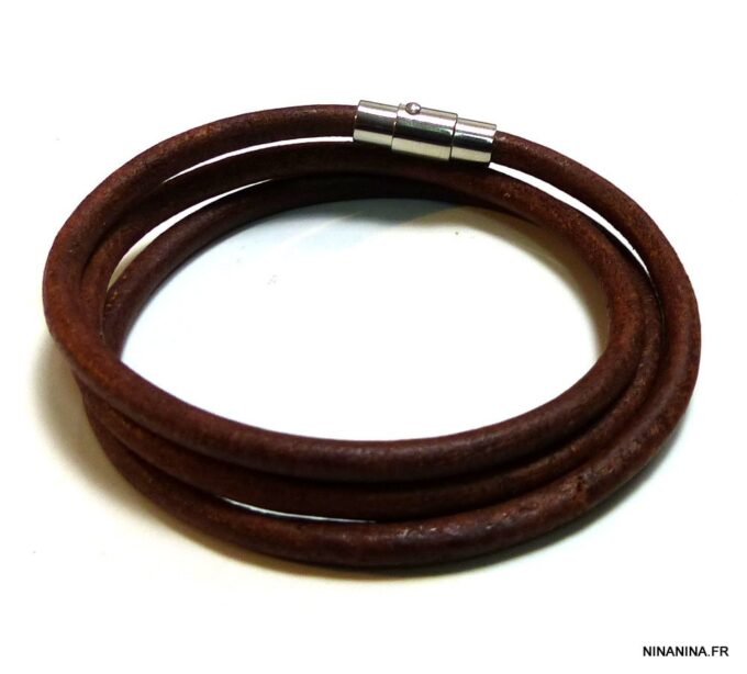 N2158terc_bracelet_wrap_cuir_3_tours_fermoir_aimante