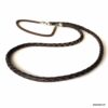 N2582a Headband Cuir Tressé femme marron boheme chic - Accessoires Bijoux de tete en ligne Ninanina