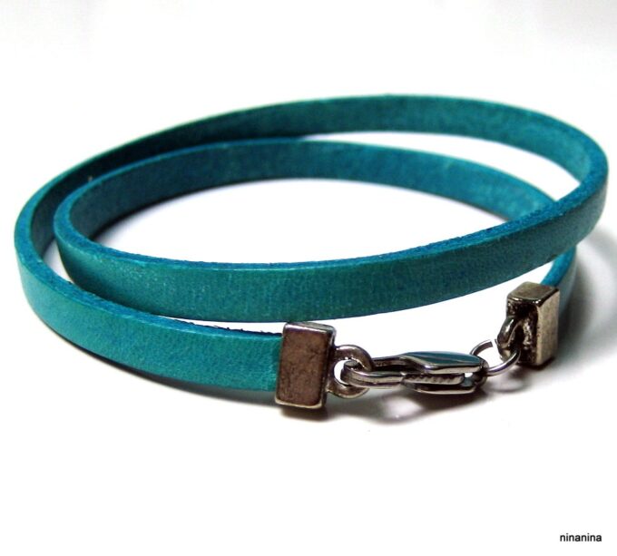 N2589ter_bracelet_wrap_cuir_turquoise