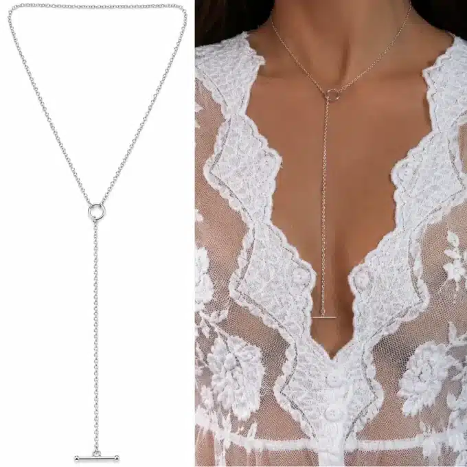 N2667h Collier Argent 925 massif artisanal coulissant pour femme – Bijoux colliers femmes en ligne Ninanina
