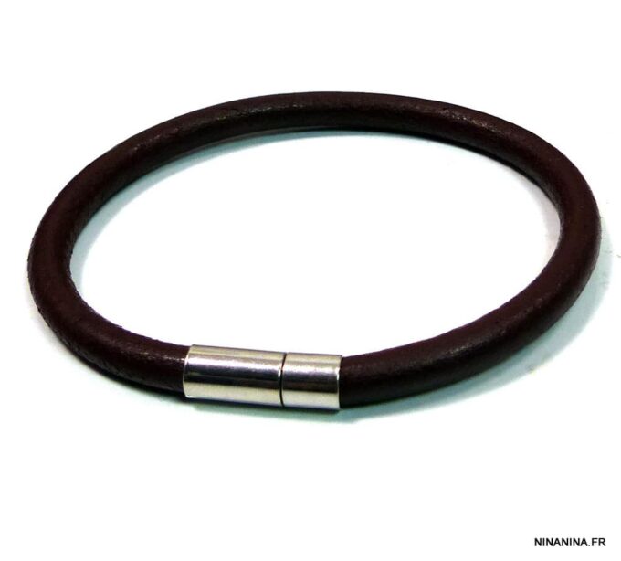N2688terf_bracelet_cordon_cuir_acier_inoxydable