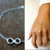 N3018 Bracelet Argent femme fin et minimaliste symbole infini - Bijoux Bracelets femmes en ligne Ninanina Bracelet Argent femme fin et minimaliste symbole infini