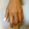 N3018f Bracelet Argent femme fin et minimaliste symbole infini - Bijoux Bracelets femmes en ligne Ninanina Bracelet Argent femme fin et minimaliste symbole infini