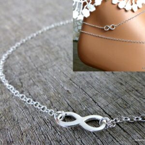 Chaîne Cheville Argent Massif - Canada