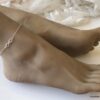 N3196c Chaine de cheville infini pour femme Argent 925 massif - Bijoux de pied en ligne Ninanina