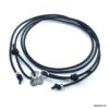 N3269 Bracelet infini gravé cordon cuir Argent 925 personnalisé - Bijoux Bracelets en ligne Ninanina