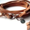 N3341a Bracelet infini femme personnalisé Argent 925 cordon cuir - Bijoux Bracelets femmes en ligne Ninanina