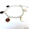 N3662g_Chaine_de_cheville_coeur_plaque_argent_-_Bijoux_Chaines_en_ligne_Ninanina
