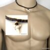 N3757 Collier dent de requin homme rondelles bois coco - Bijoux Colliers en ligne Ninanina