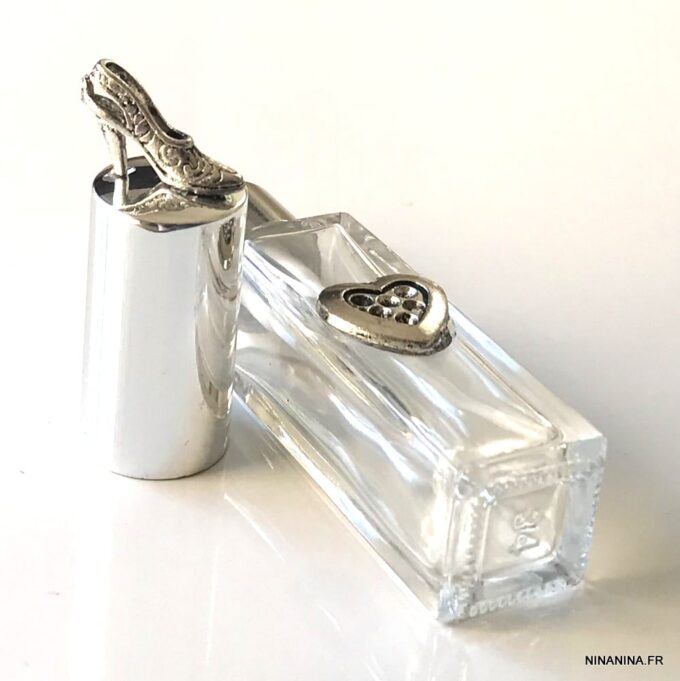 N383d Flacon de parfum rechargeable - Atomiseur de poche vide - Accessoires de mode en ligne Ninanina