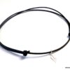 N3944terc_Collier_homme_cordon_cuir_plume_argent_massif_925