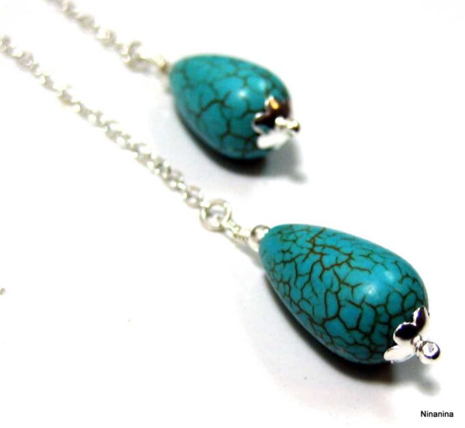 N4262a_collier_long_sautoir_argent_massif_et_gouttes_turquoises
