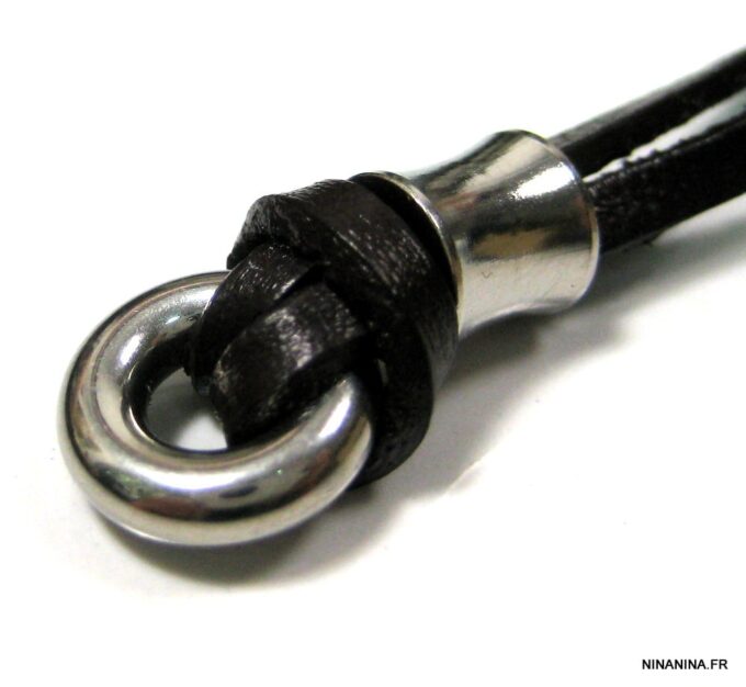 N4386e_collier_cuir_anneau_acier_inoxydable