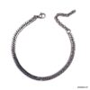 N4725h Bracelet chaine homme maille gourmette Acier - Bijoux Bracelets en ligne Ninanina