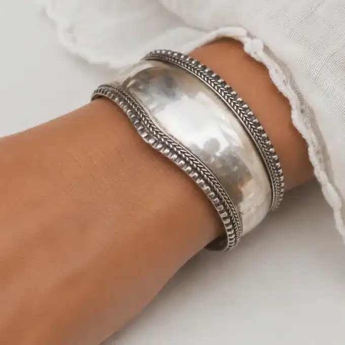 N4734b Bracelet Tibétain tressé bouddhiste femme fait main - Bijoux Bracelets fmmes en ligne Ninanina