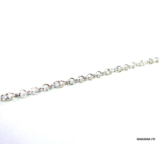 N4933a chaine argent massif