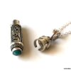 N4947a Sautoir parfum - Collier flacon parfumeur Argent 925 - Bijoux Colliers en ligne Ninanina