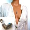 N4949C Pendentif cineraire Argent 925 massif Et Turquoise - Bijoux Pendentifs en ligne Ninanina