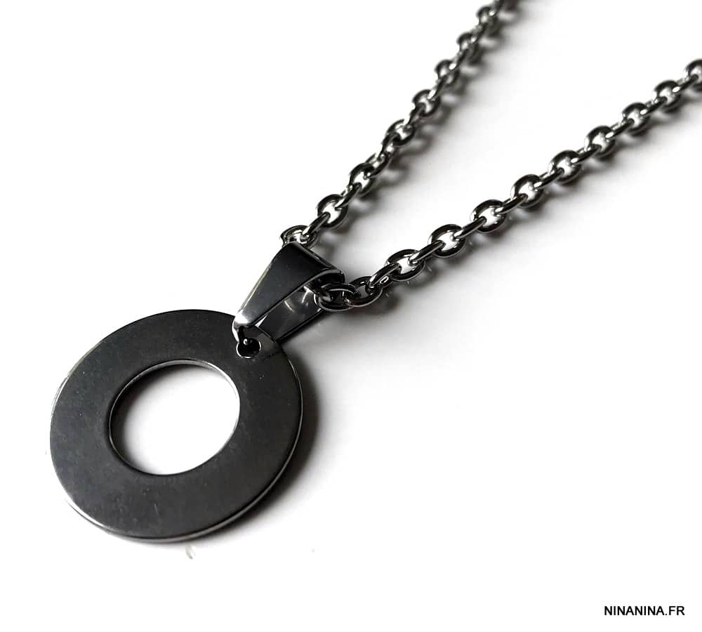 Acheter Collier pendentif en acier inoxydable pour hommes