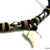 N5105A Collier cordon dent de requin