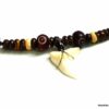 N5106C Collier cordon dent de requin