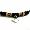 N5107a Collier cordon dent de requin