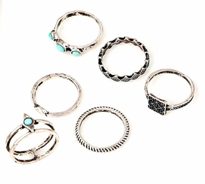 N5241a SET BAGUES BOHEME