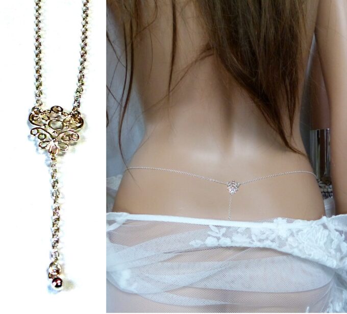 N5434 Chaine de taille en argent massif
