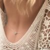 N5434e Chaine tour de taille Argent 925 massif pour femme - Bijoux Chaines en ligne Ninanina