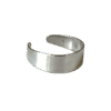 N5438g Bague de pied Homme ou Femme Acier inoxydable argenté lisse - Bijoux Bagues d'orteil en ligne hommes et femmes Ninanina