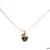 N5478a chaine de taille coeur argent 925 massif