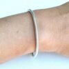 N5865d Bracelet maille serpent argent plaqué homme - Bijoux Bracelets hommes en ligne Ninanina