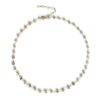 N5918d Collier pierres labradorite semi précieuses ras du cou - Bijoux Colliers en ligne Ninanina