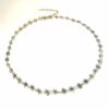 N5918f Collier pierres labradorite semi précieuses ras du cou - Bijoux Colliers en ligne Ninanina