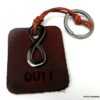 N5940c_Porte_cle_homme_cuir_infini_metal_noir_grave_OUI_personnalise_-_Bijoux_Accessoires_en_ligne_Ninanina