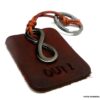 N5940d_Porte_cle_homme_cuir_infini_metal_noir_grave_OUI_personnalise_-_Bijoux_Accessoires_en_ligne_Ninanina