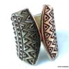N5996a Bague réglable tribale boheme ethnique argent 925 massif - Bijoux Bagues en ligne Ninanina