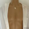 N6105c Collier chaine pendentif italie acier argenté - Bijoux Colliers en ligne Ninanina